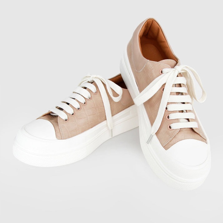 Just A Dream Croc Genuine Leather Sneaker Nwt Nib — image 2 of 8